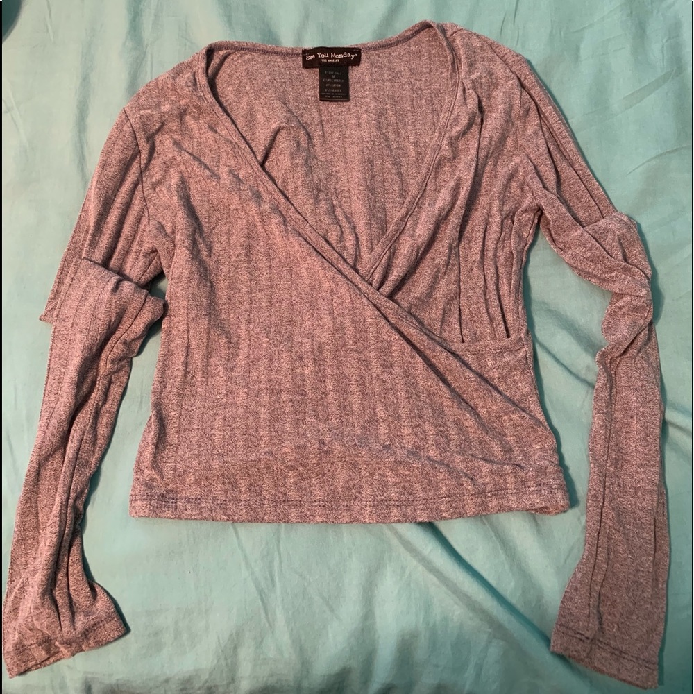 Crop Top Long Sleeve Tops!!!